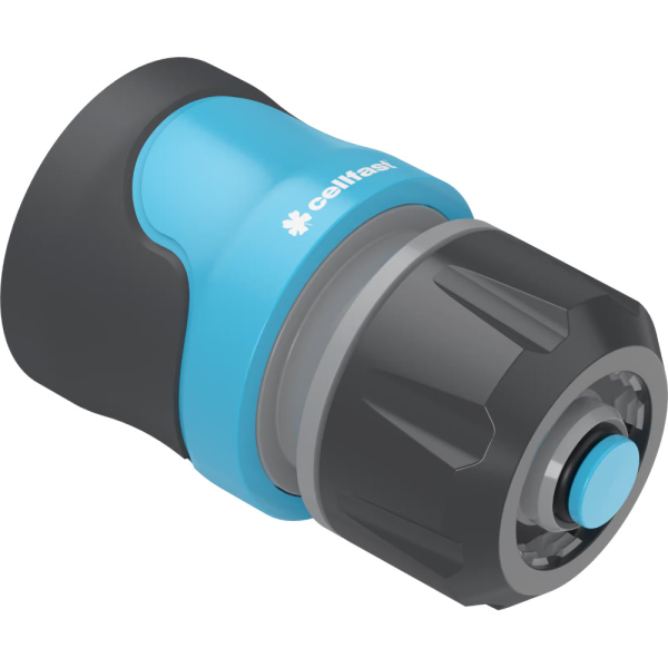Коннектор CELLFAST SAFETOUCH IDEALLINE с аквастопом 1/2''