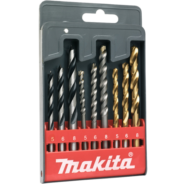 Набор сверл Makita по бетону/металлу/дереву   D-08660