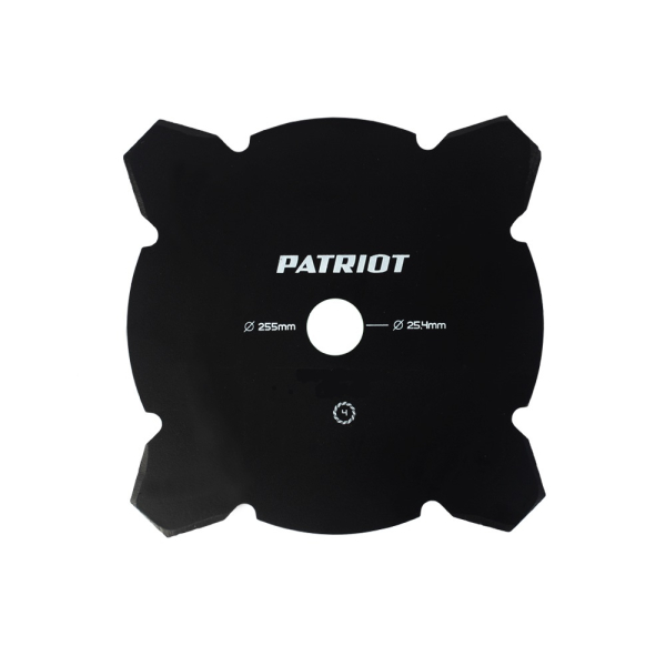 Нож Patriot 4-x зубчатый d=230/t=1.6mm/25.4mm  PT-GCB 4T
