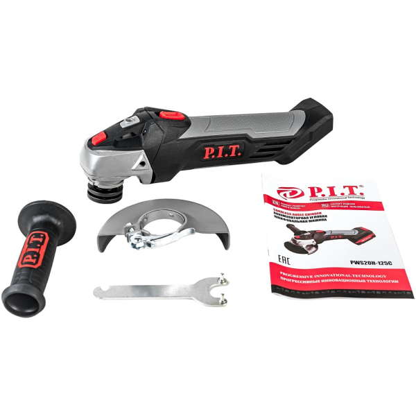УШМ аккумуляторная P.I.T. PWS 20H-125C SOLO