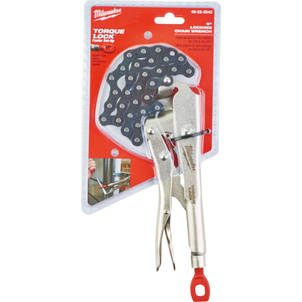 Зажим-ключ Milwaukee TORQUE LOCK 9" цепной 270мм