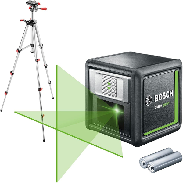 Лазерный уровень BOSCH QUIGO Green + штатив  0.603.663.C03