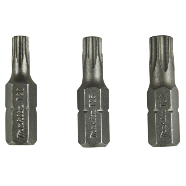 Биты Makita C-form T20/T25/T30-25 мм 3 шт   B-24533