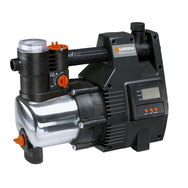 Насос напорный автоматический Gardena 6000/5 inox LCD Premium   01769-29.000.00