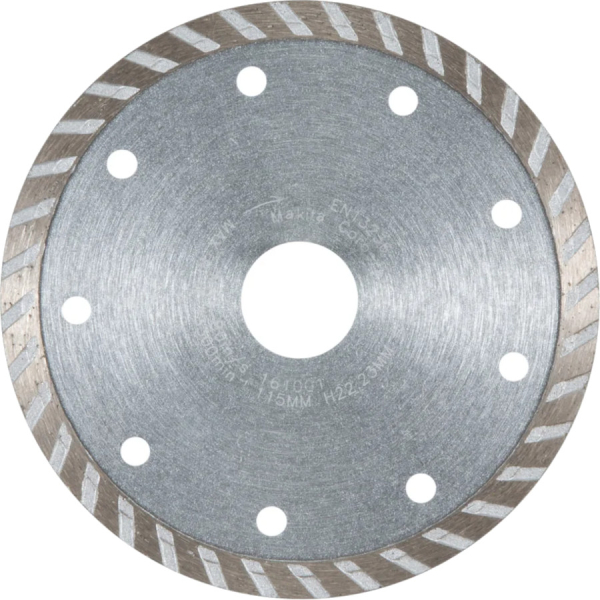 Диск алмазный Makita 115*22,2 турбо   A-84056