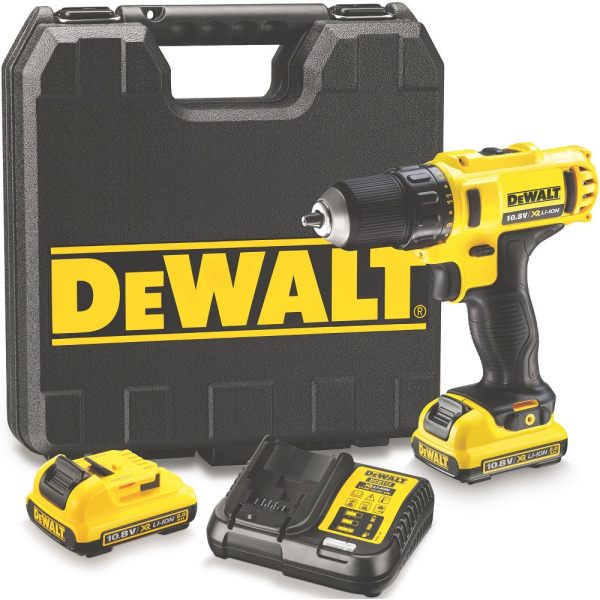Дрель аккумуляторная DEWALT DCD 710 D2  10.8v 2.0Ah Li-Ion