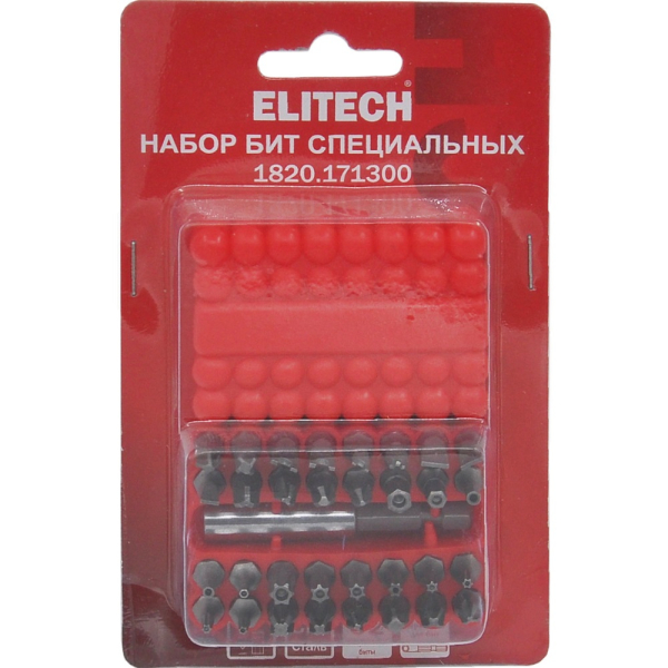 Набор бит ELITECH 25мм 33 предмета   1820.171300