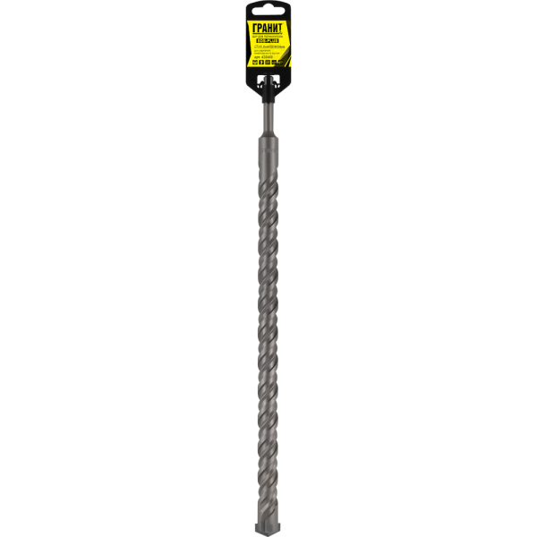 Бур ГРАНИТ SDS+ Quadro-X 25,0*450
