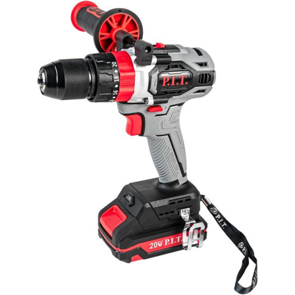 Дрель аккумуляторная P.I.T. PSB 20H-13B/1 