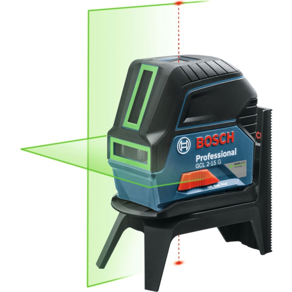 Лазерный уровень BOSCH GCL 2-15G + RM1 + BM3     0.601.066.J00