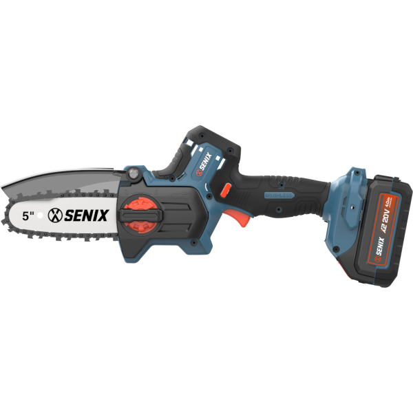 Мини-пила SENIX цепная аккумуляторная CSX2-M3-EU, 1акб, зу