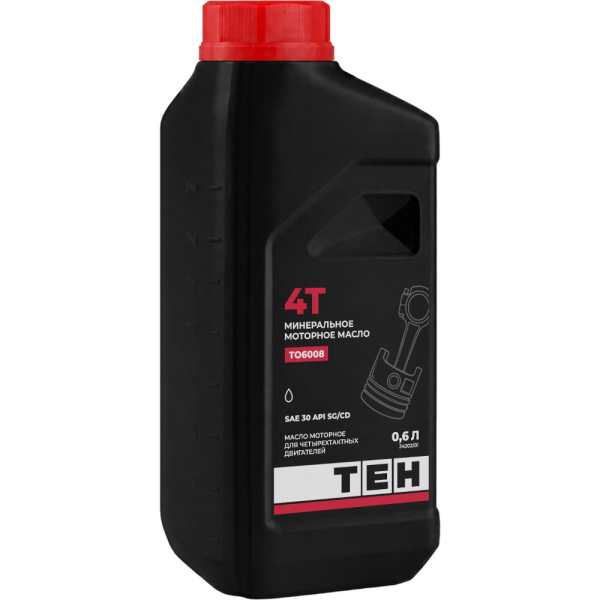Масло 4T минеральное 0,6л SAE 30 API SG/CD TEH TO6008
