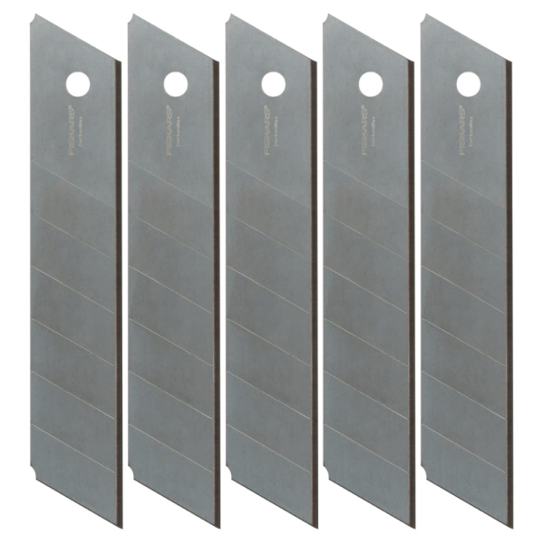 Лезвия сменные для ножа Fiskars CarbonMax 25 мм 5шт. 1027233