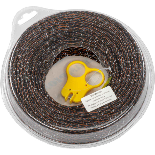 Леска CHAMPION Hurricane saw twist 3,3*49 м (зубчатая витая)+нож   C7089