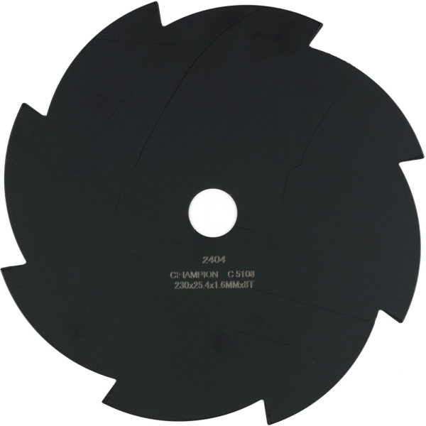 Нож CHAMPION для триммера 8 зубчатый d=230*25.4mm   C5108