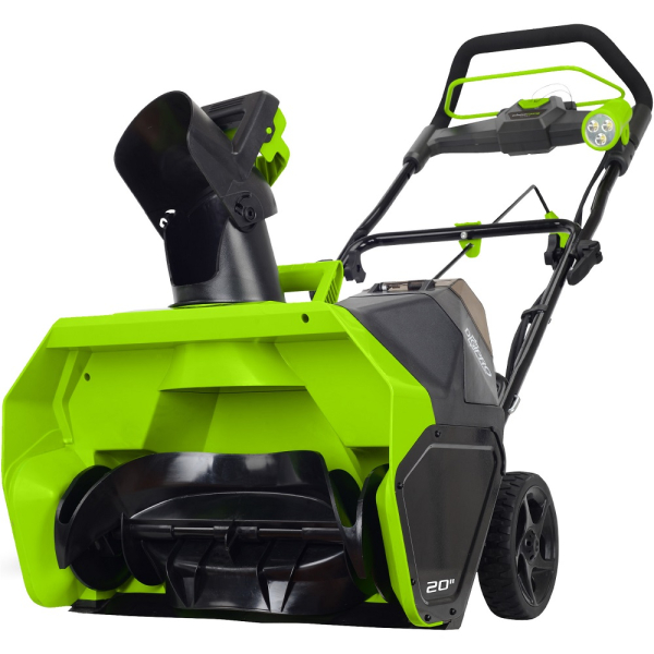 Снегоуборочник GREENWORKS GD40SB 40 V с акк и з/у   2600607