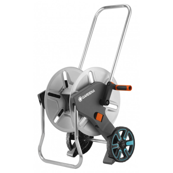 Тележка Gardena AquaRoll M Easy со шлангом металлическая + комплект для полива    18547-20.000.00