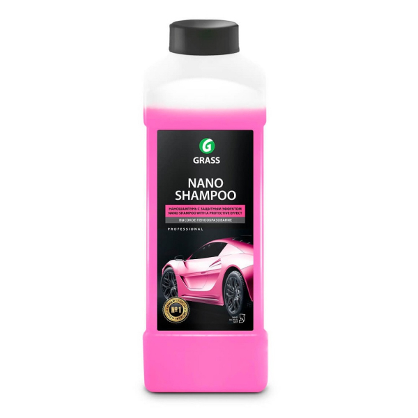 Автошампунь GRASS "NANO SHAMPOO" 1кг   136101