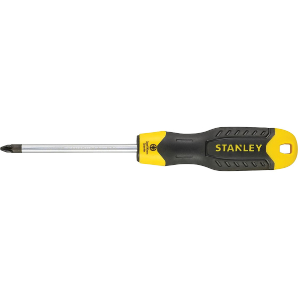 Отвертка STANLEY CUSHIONGRIP шлиц Pozidriv 2x100мм     0-64-974