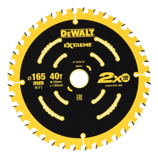 Диск п/п DEWALT DT 10640   165*20*40