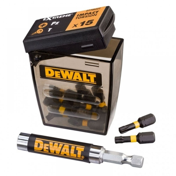 Набор насадок и торцевых головок DEWALT DT 70522T из 16 штук