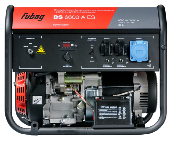 Электростанция Fubag BS 6600 A ES бензиновая 838757 (838798)
