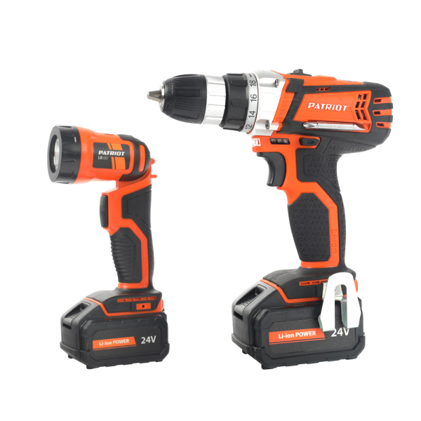 Дрель аккумуляторная Patriot BR 244Li LED The One