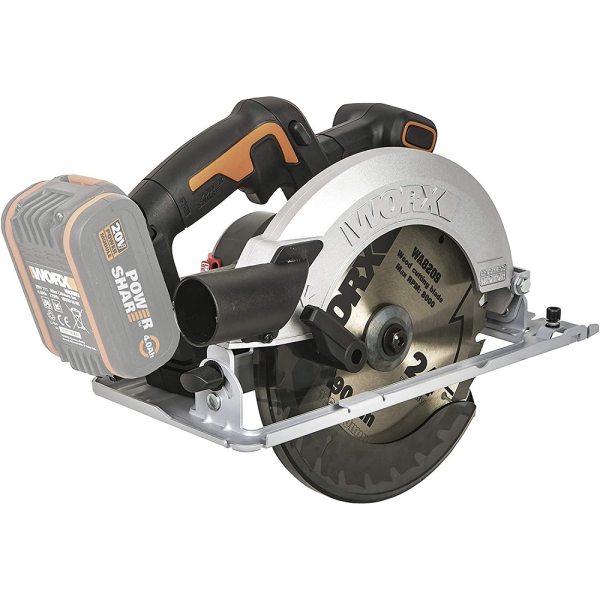 Пила дисковая аккумуляторная WORX WX520.9 20V без акк и з/у