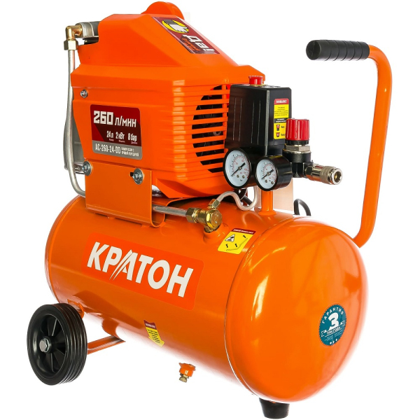 Компрессор КРАТОН с прямой передачей AC-260-24-DD 