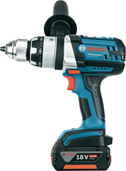 Дрель аккумуляторная BOSCH GSB 14,4 VE-2 Li L-Boxx    0.601.9D9.200