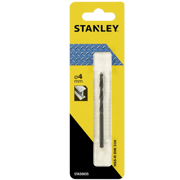 Сверло STANLEY по металлу HSS-R  4*75   STA50035