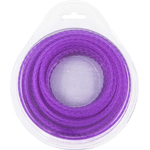 Леска NIREX TWISTED 2,4*15 м (витой квадрат)   NTS2415-71