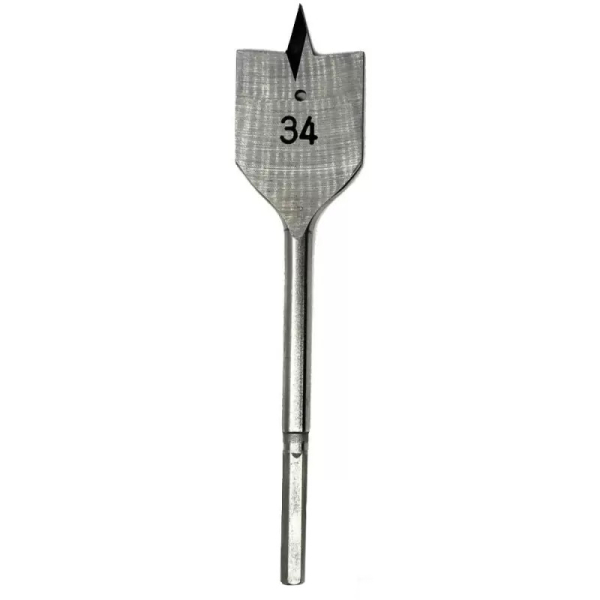 Сверло Makita по дереву  34*160 плоское резцовое   D-07836