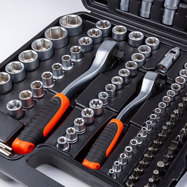 Набор инструмента AV Steel 219 предметов 1/4",3/8",1/2"  AV-011219