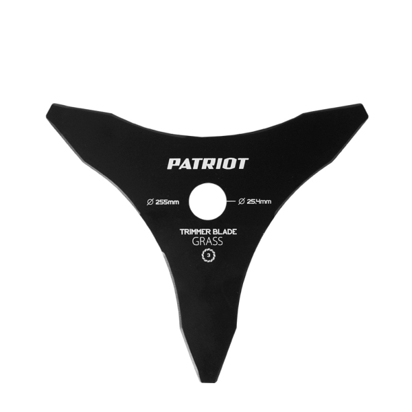 Нож Patriot 3-x зубчатый d=255/25.4mm  TBM-3