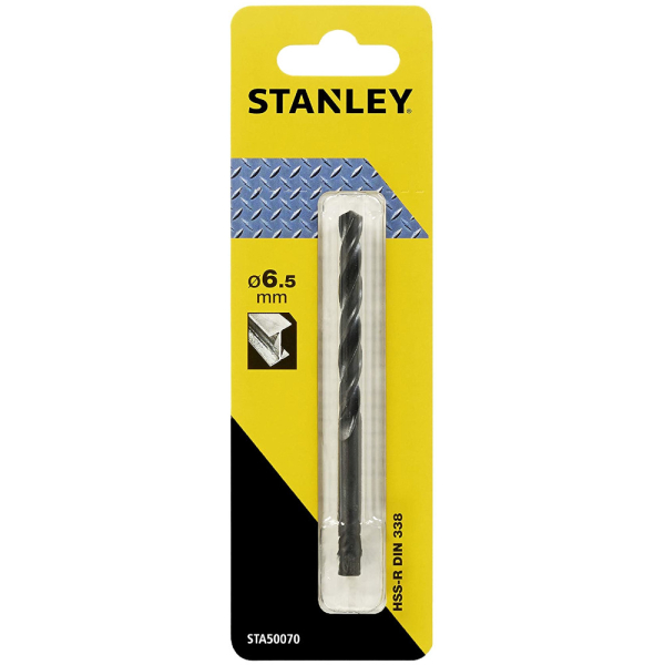 Сверло STANLEY по металлу HSS-R  6,5*101   STA50070