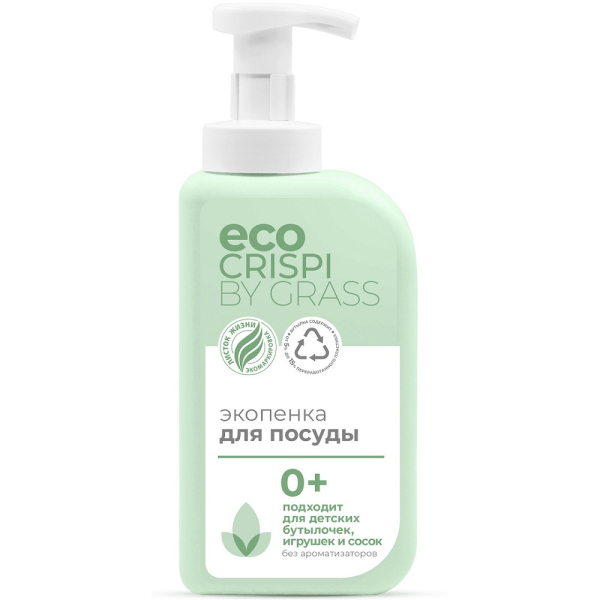 Экопенка для мытья детской посуды GRASS CRISPI 550мл   125701  