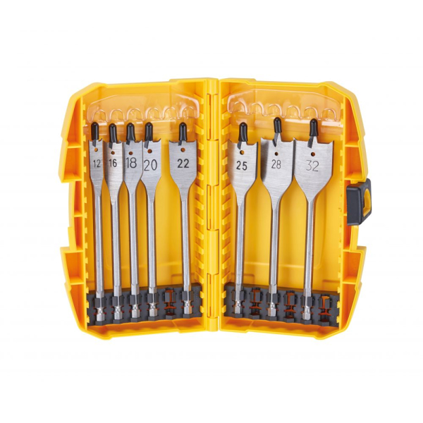 Набор сверл DEWALT  DT 4842 перьевых по дереву из 8 штук