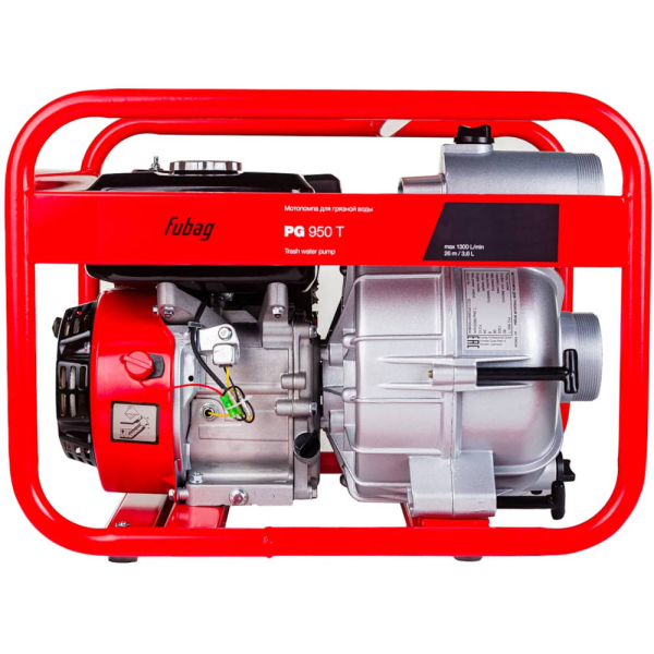 Мотопомпа Fubag PG 950Т для сильнозагрязненной воды