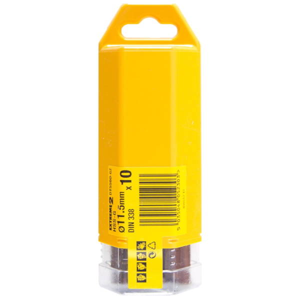 Сверло DEWALT по металлу 11.5*142 (10 штук в упаковке)   DT 5560
