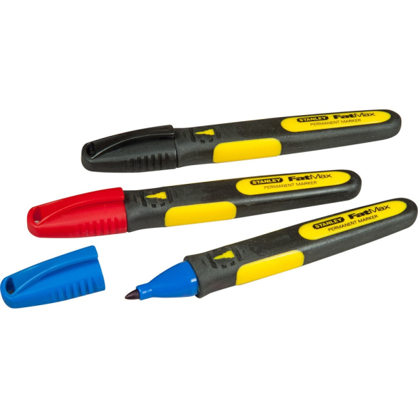 Набор маркеров STANLEY FATMAX 3 шт. разноцветный     0-47-322