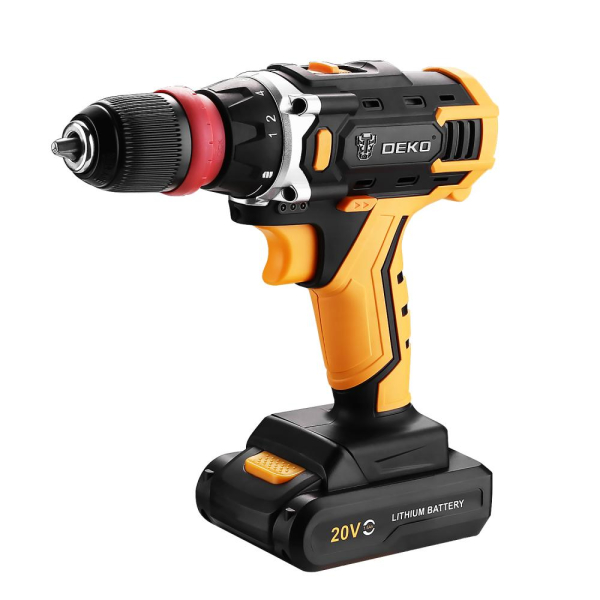 Дрель аккумуляторная DEKO DKCD 20 FU-Li 20v 1*1.5Ah Li-Ion   063-4176