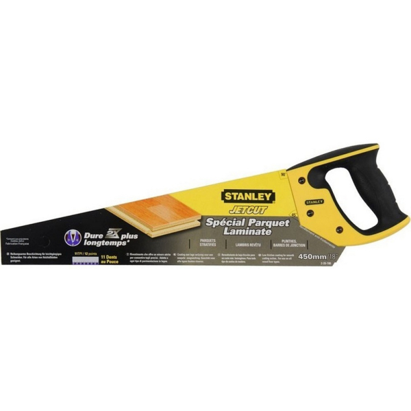 Ножовка STANLEY JET-CUT 2 X LAMINATOR 11х450мм     2-20-180