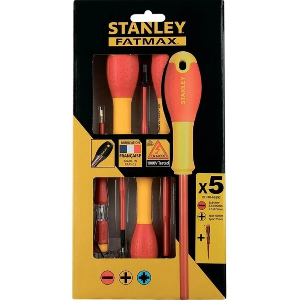 Набор отверток электрика STANLEY FATMAX 5 шт.     XTHT0-62692