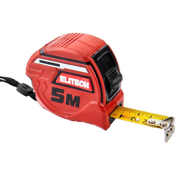Рулетка ELITECH 5м*19мм с автостопом   310301