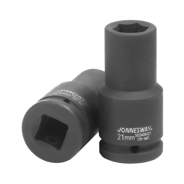 Головка торцевая JONNESWAY ударная глубокая 3/4" DR, 21 мм