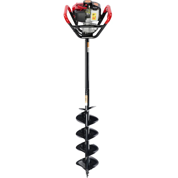 Мотобур BURAN DT-250+шнек HARDDRILL 200х800+удлинитель PLUS-500