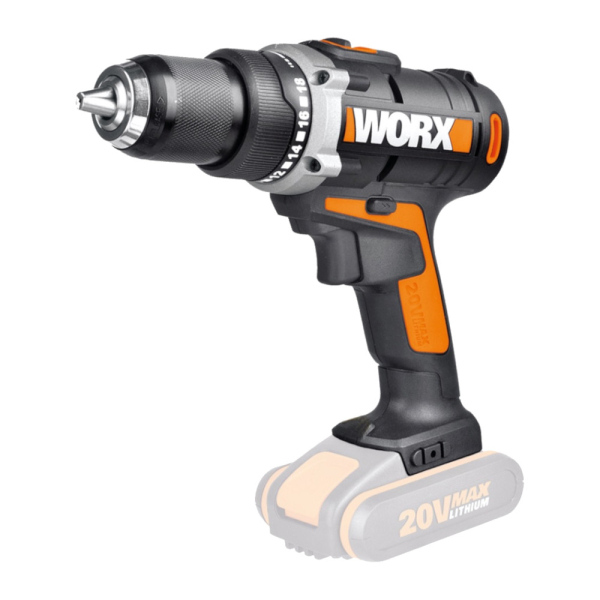 Дрель аккумуляторная WORX WX183.9  20V без акк и з/у