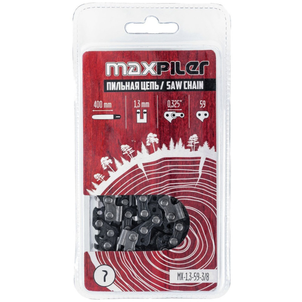 Цепь MAXPILER 1,3-59-3/8   MX-1,3-59-3/8