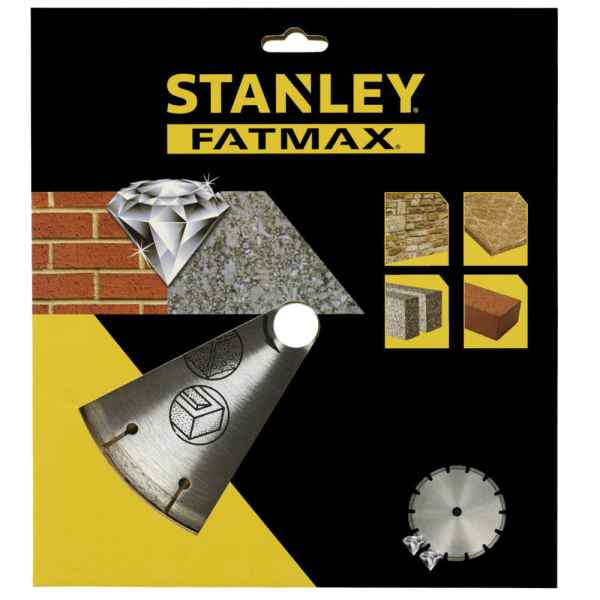 Диск алмазный STANLEY FatMax  125*22,2 сегмент   STA38107
